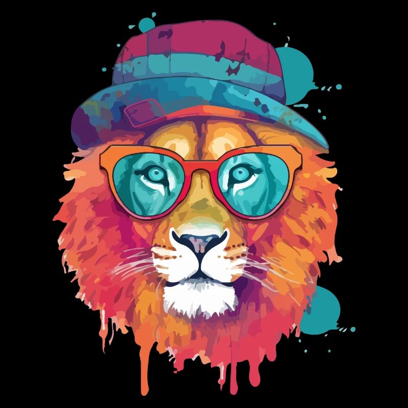 Zio, der coole Löwe