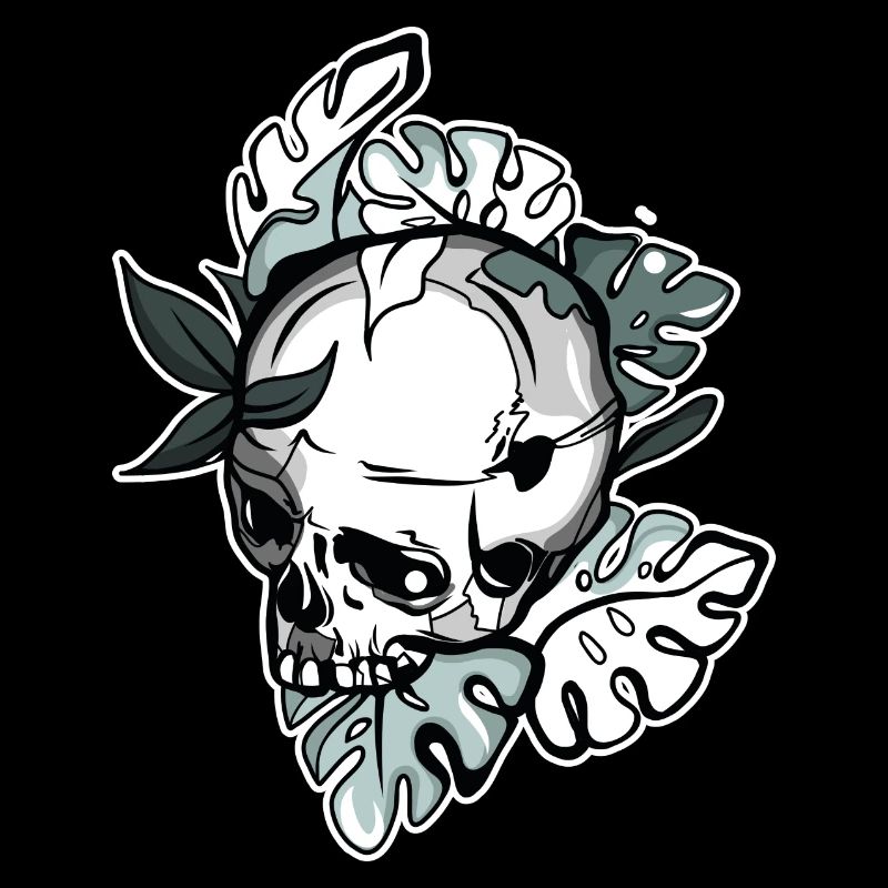 Floral Skull
