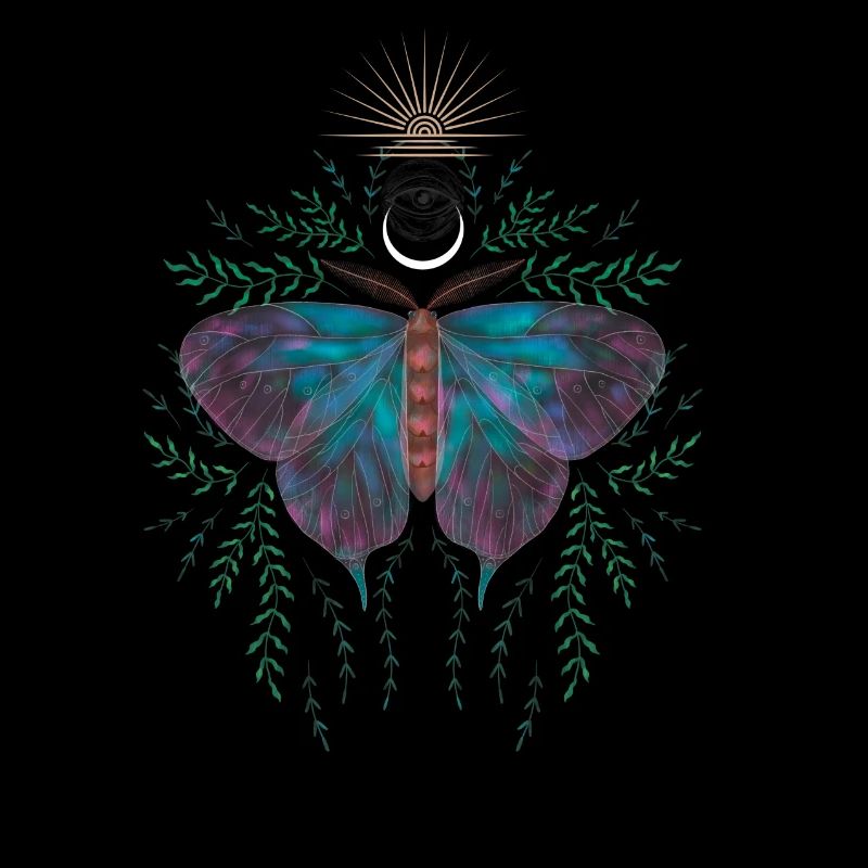Allsehende Schmetterling