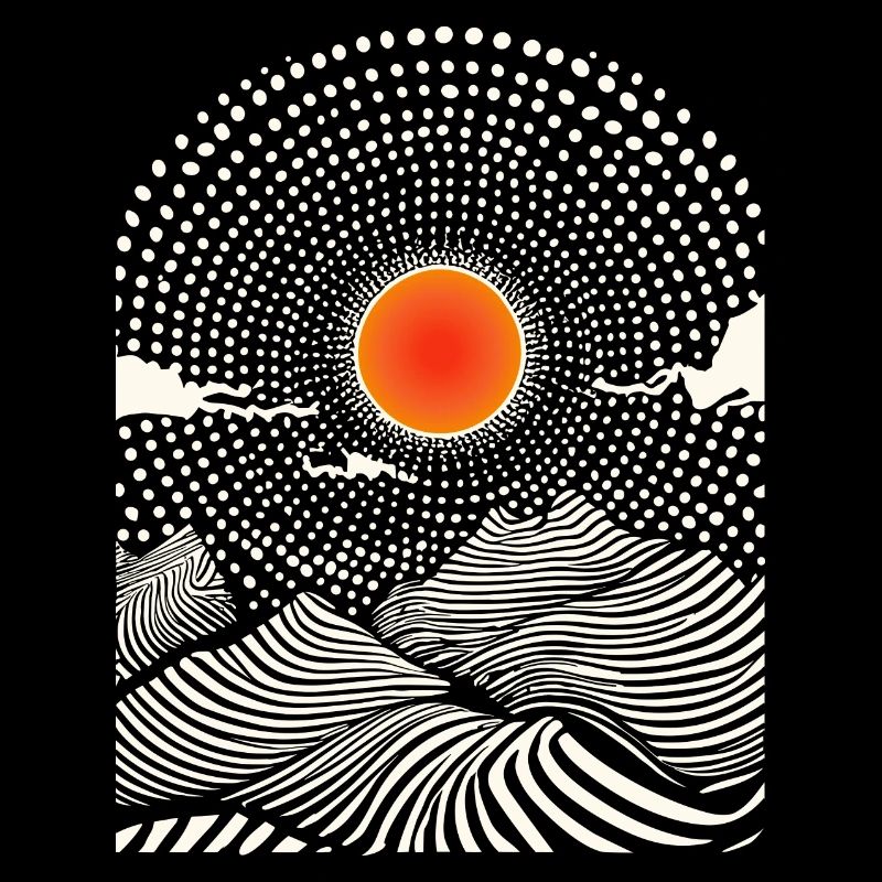 Psychedelic Sunset