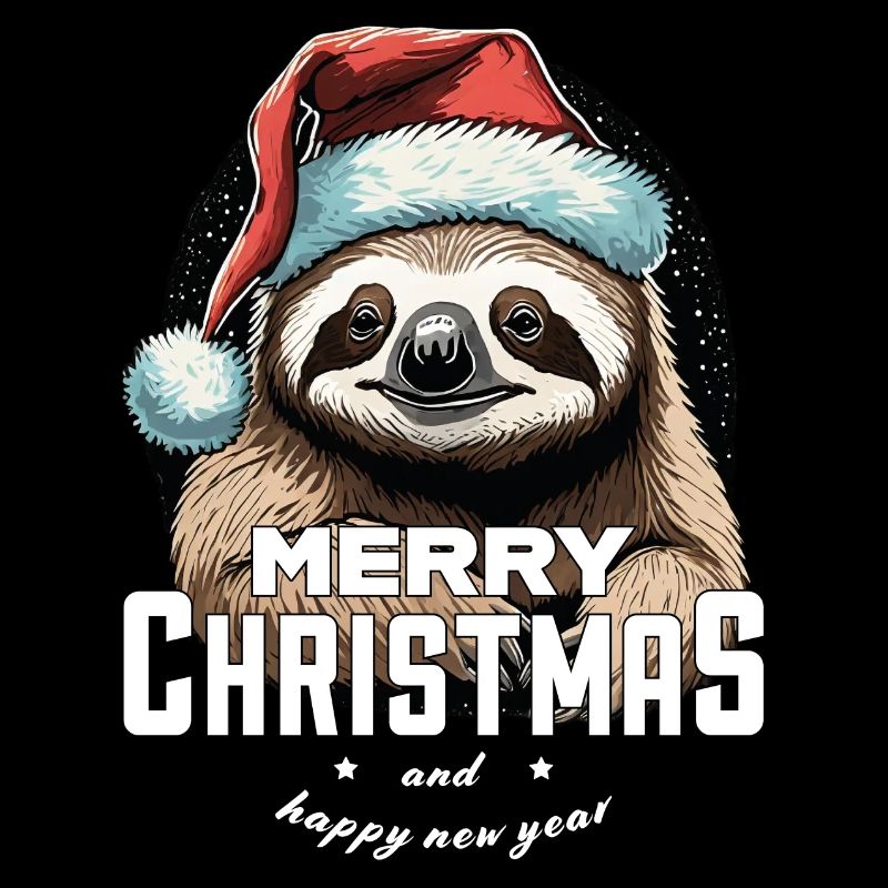 Christmas Sloth