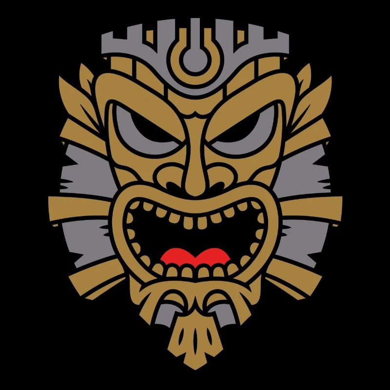 Mystical Mysterious Aztec Mask
