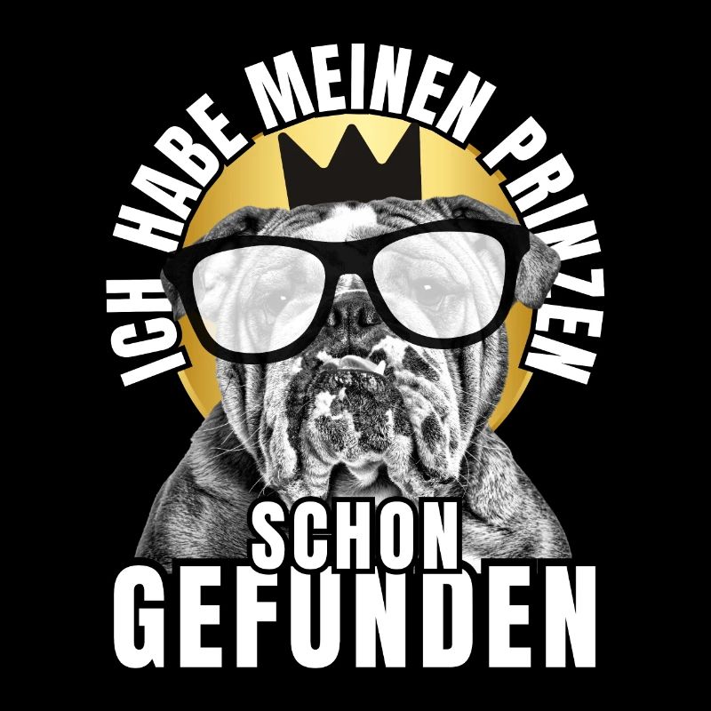 PRINCES FOUND - BULLDOG chien CHIENS
