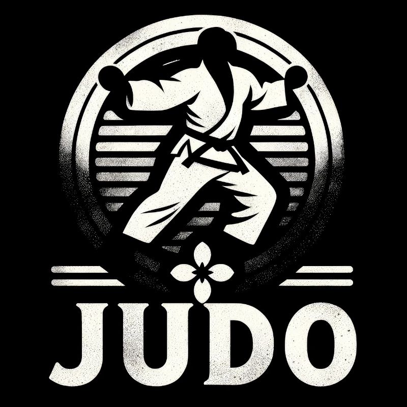 Judo Mastery Combat Emblem