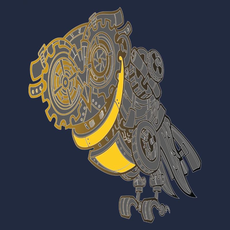Steampunk Eule