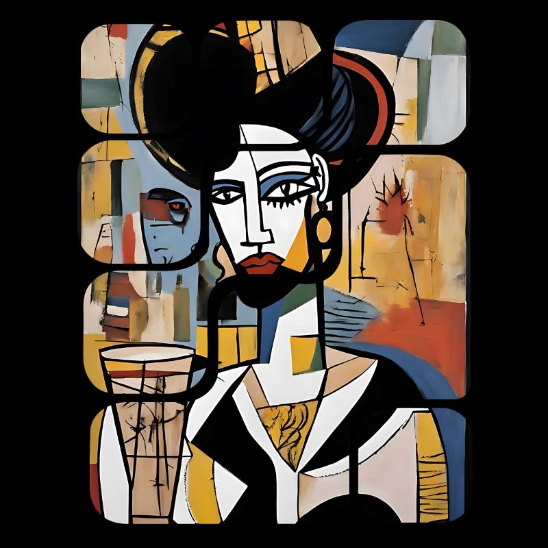 Modern Abstract Woman's Art