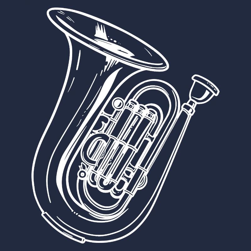 Dessin de tuba
