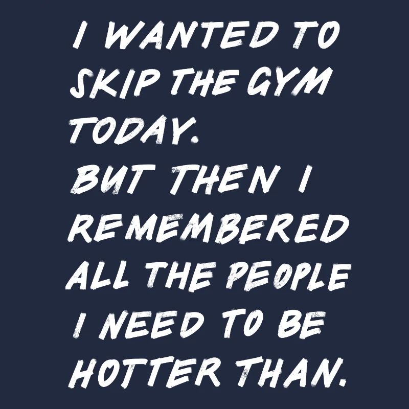 Skip The Gym (white)