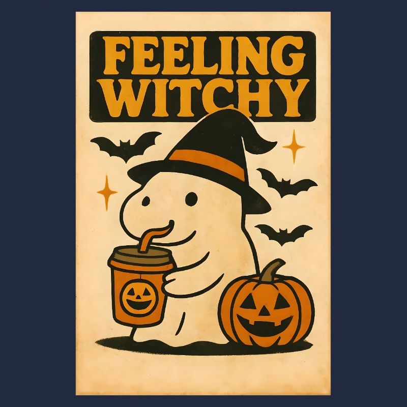 Ghost Capybara Halloween Gift