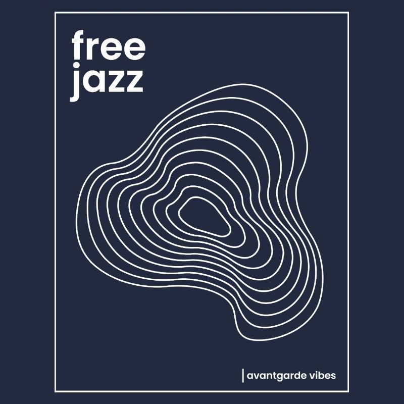 Design de l’affiche Free Jazz Echoes