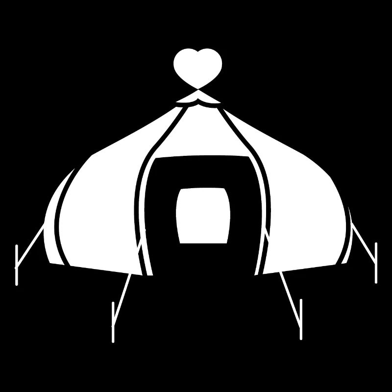 Herz - Camping-Zelt -