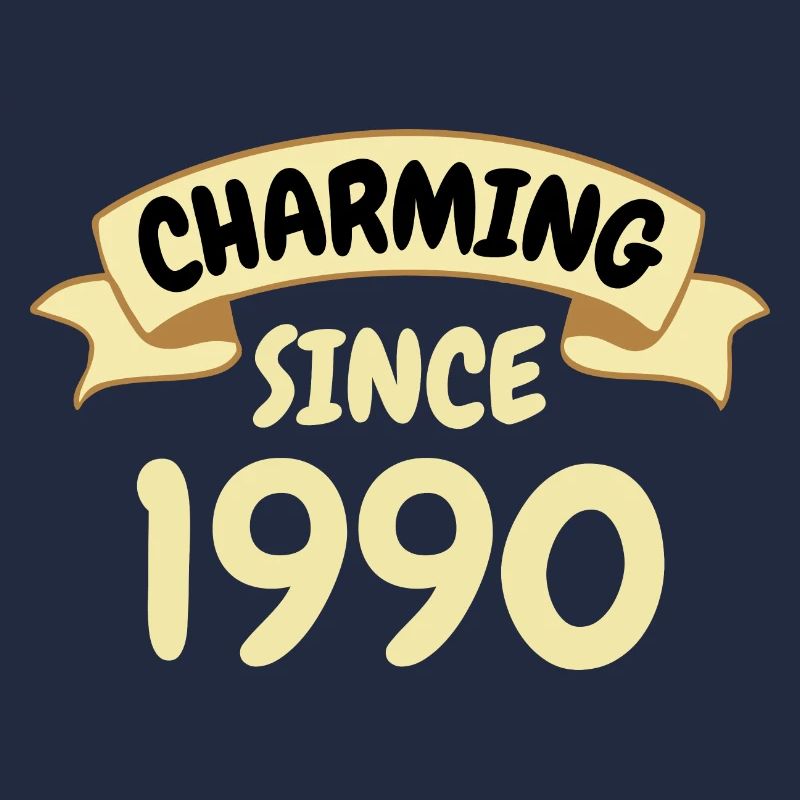 33. Geburtstag Geschenk Charmant seit 1990