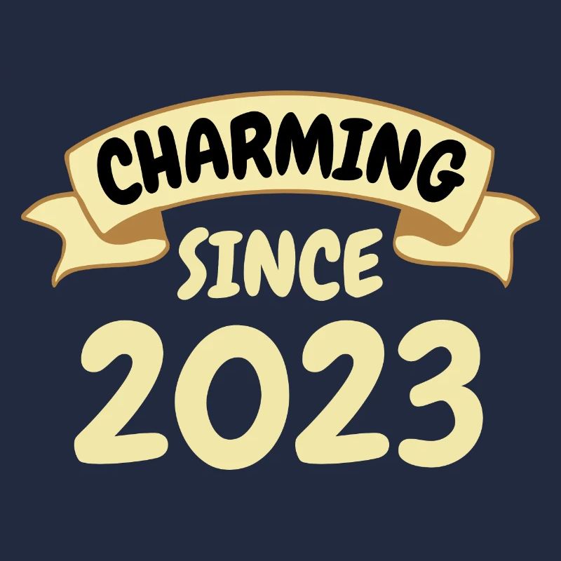Geburt Geschenk Charmant seit 2023