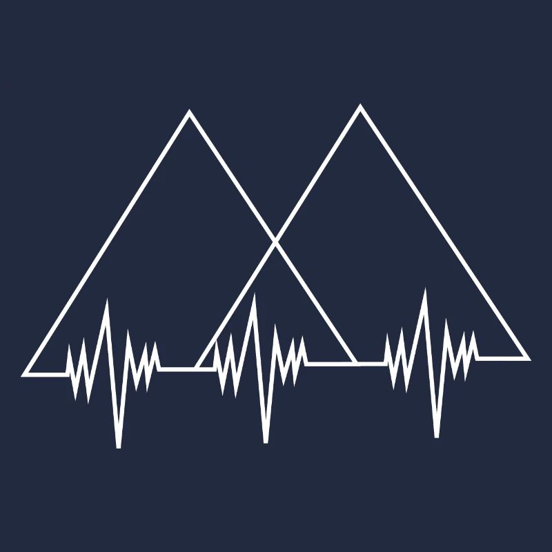 Heartbeat - Double Triangle - Mountain -