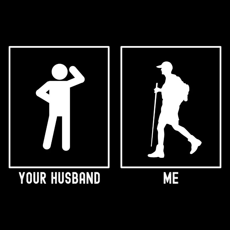 Your husband - me - hike links