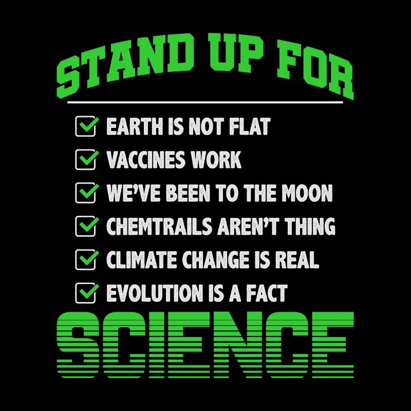 Stand Up For Science T-Shirt & Geschenkidee