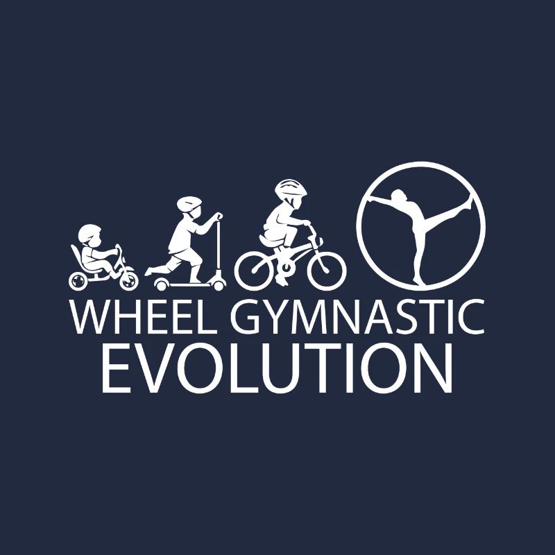 Rhönrad Evolution T-Shirt & Geschenkidee