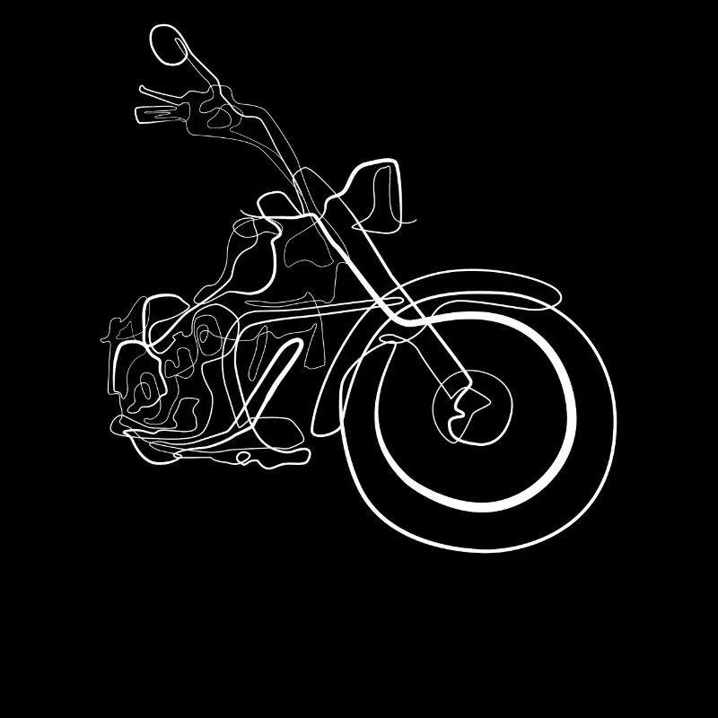 Chopper Biker moto