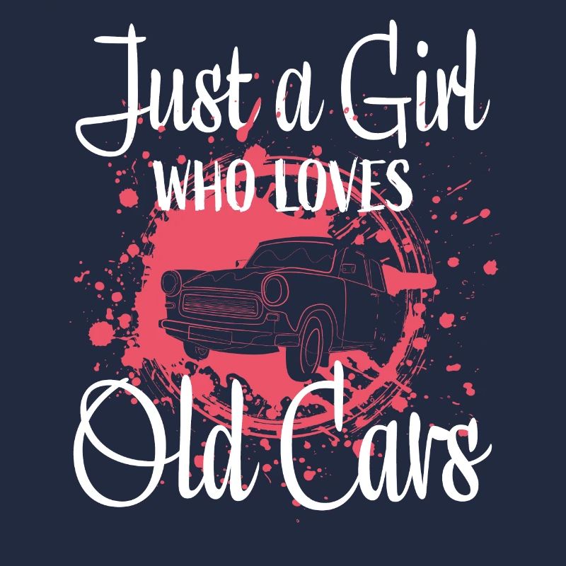 Auto Mädchen Oldtimer