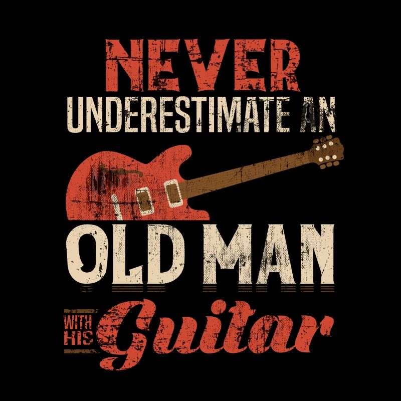 Guitare papa papy guitariste