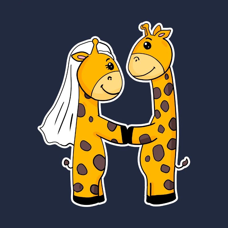 Married giraffes