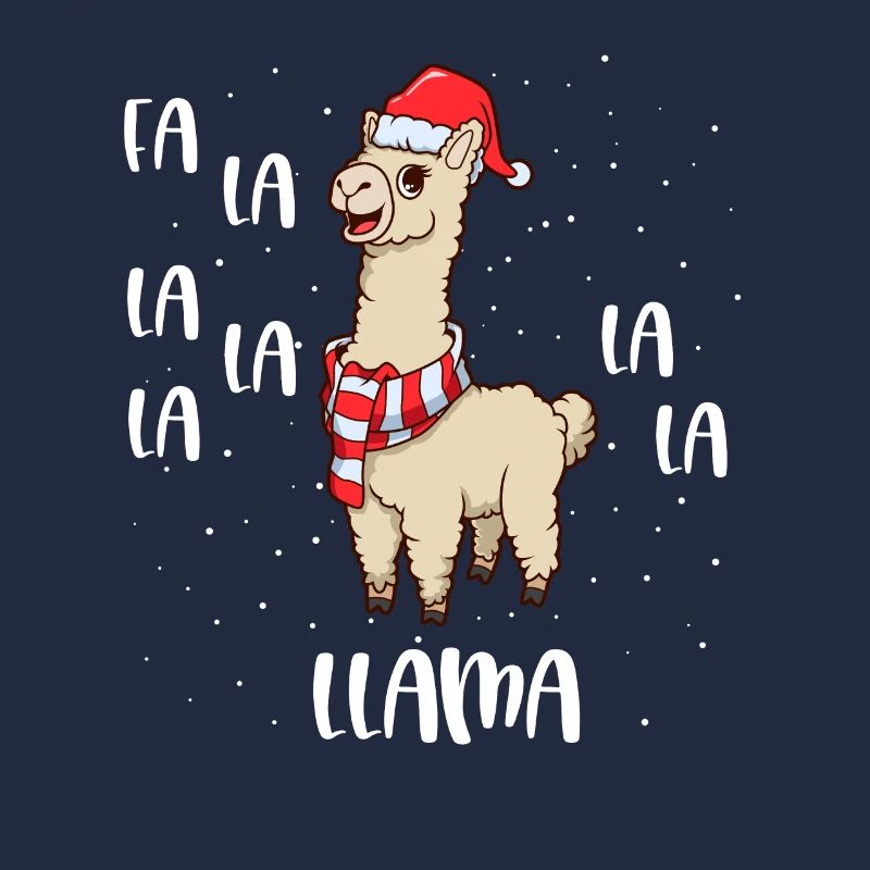 Christmas Lamb - Fa La La Llama