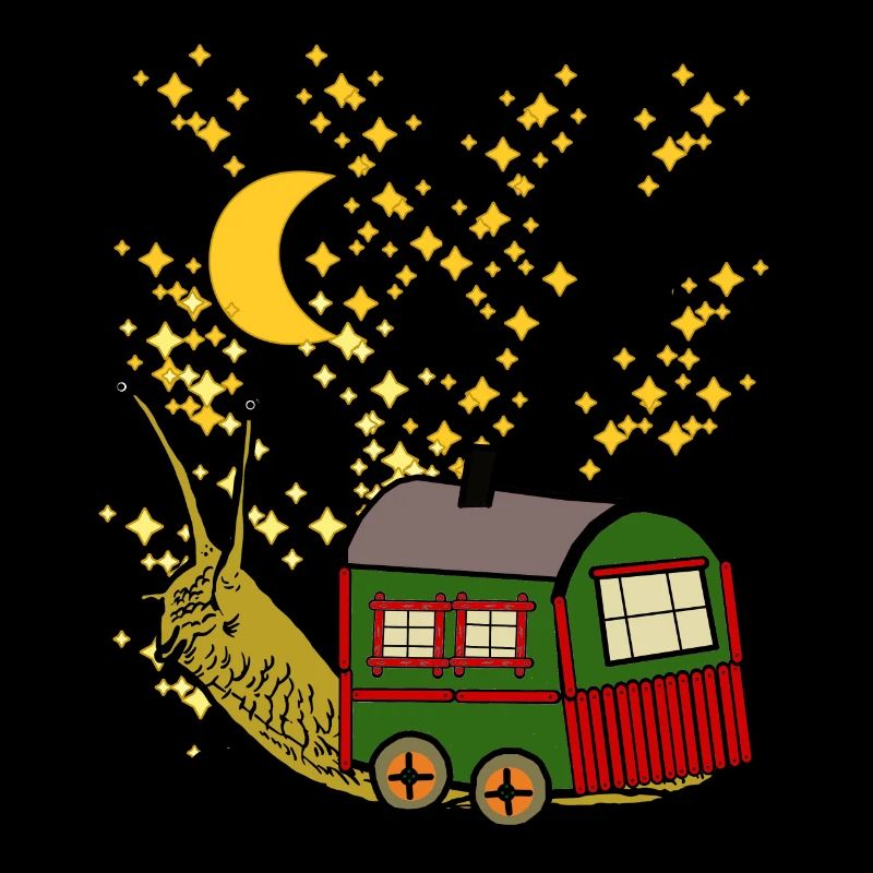 Starry Sky Travel Construction Remorque Escargot Camping