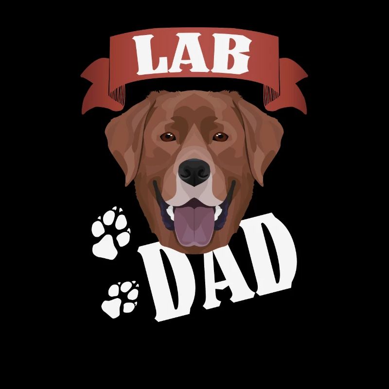 Chocolat Labrador Papa, Chien Papa