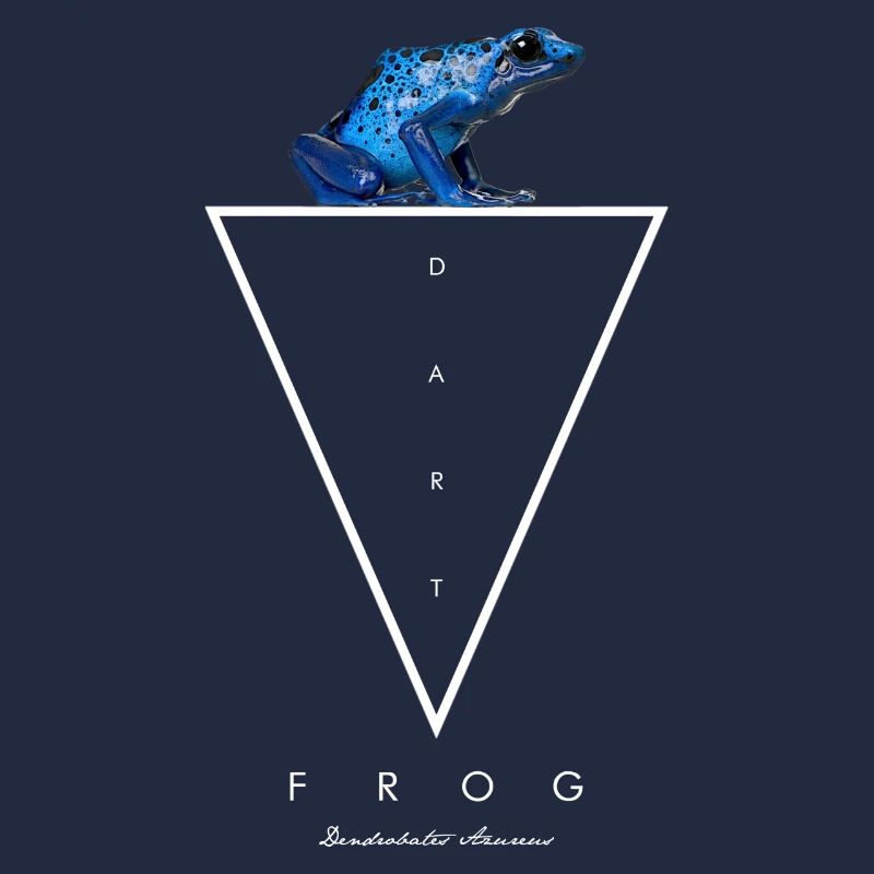 Grenouille fléchette empoisonnée bleue dendrobe Azureus