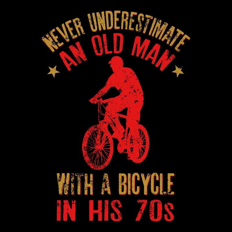 Never Underestimate An Old Man With A Bicycle in