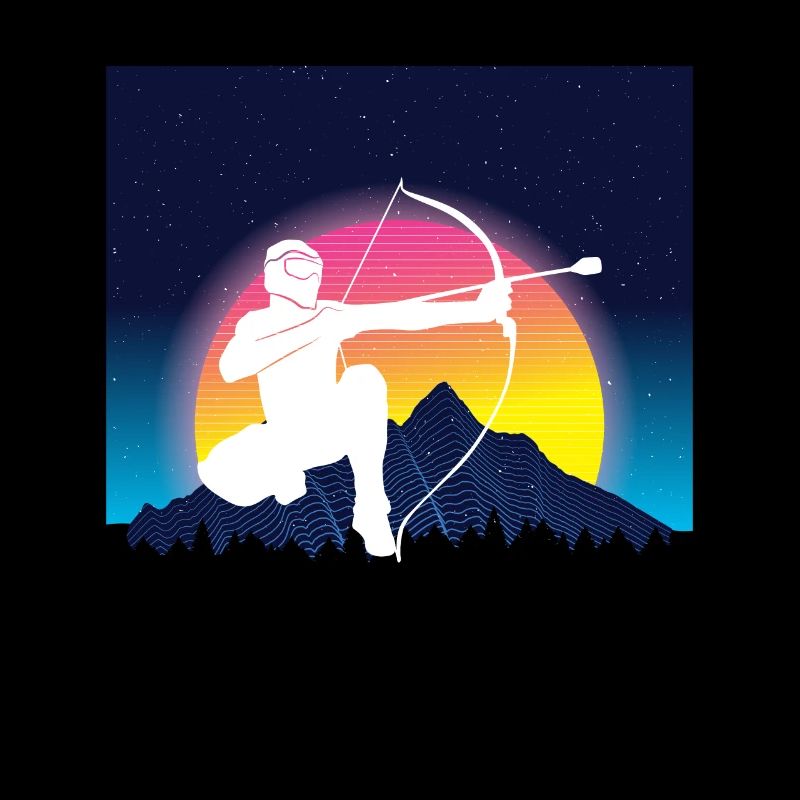 Balise fléchée Vaporwave
