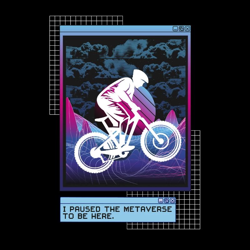 Vaporwave Metaverse Downhill