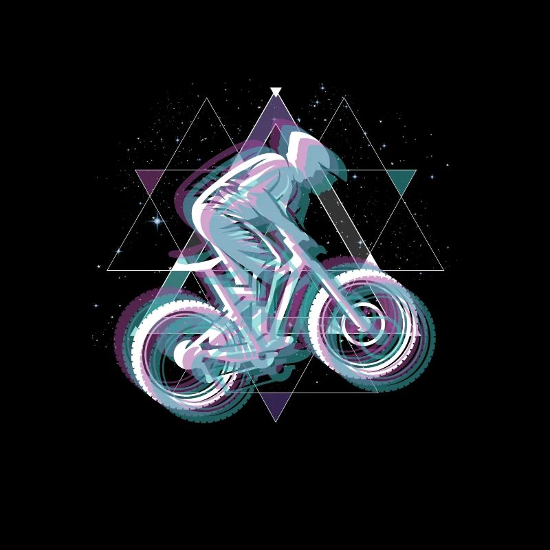 Vaporwave Space Downhill