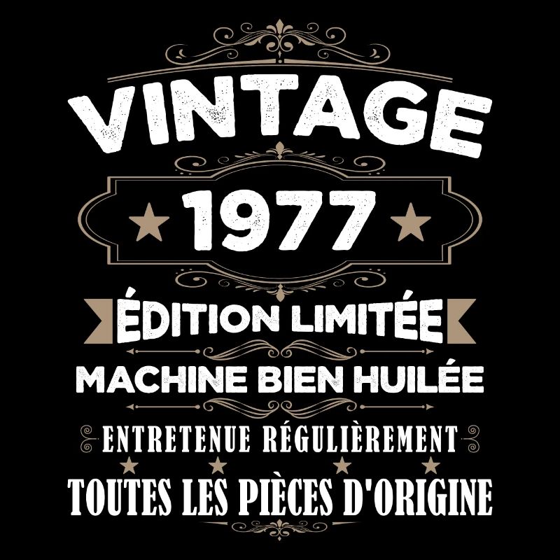 Vintage 1977 Édition Limitée