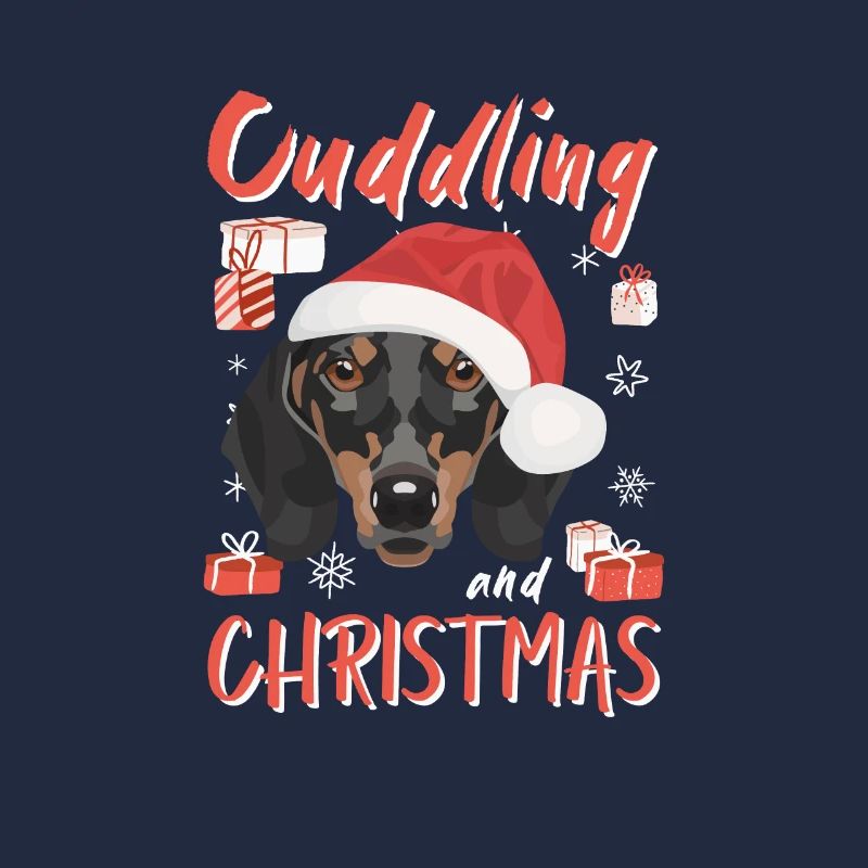 Teckel Joyeux Noël