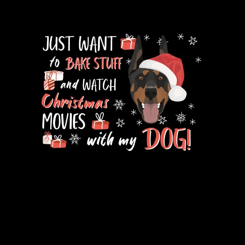 Doberman Joyeux Noël