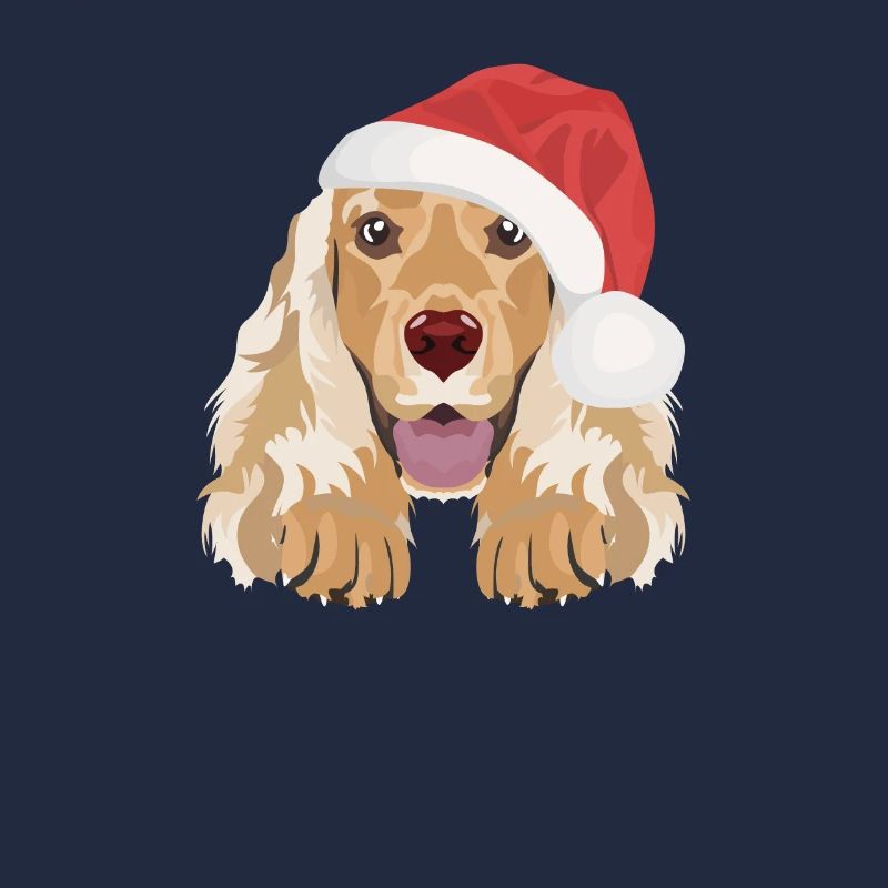 Deutsch Cocker Spaniel Joyeux Noël