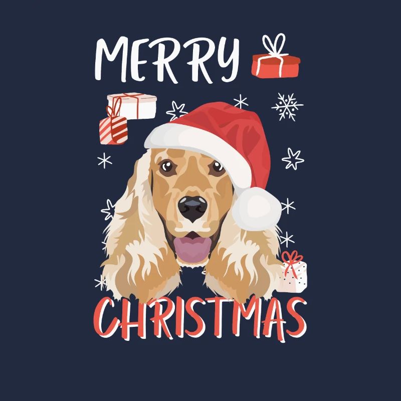 Deutsch Cocker Spaniel Joyeux Noël