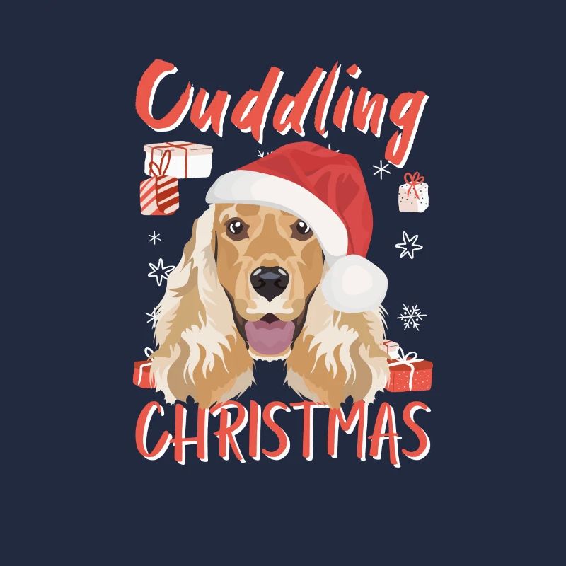 Deutsch Cocker Spaniel Joyeux Noël