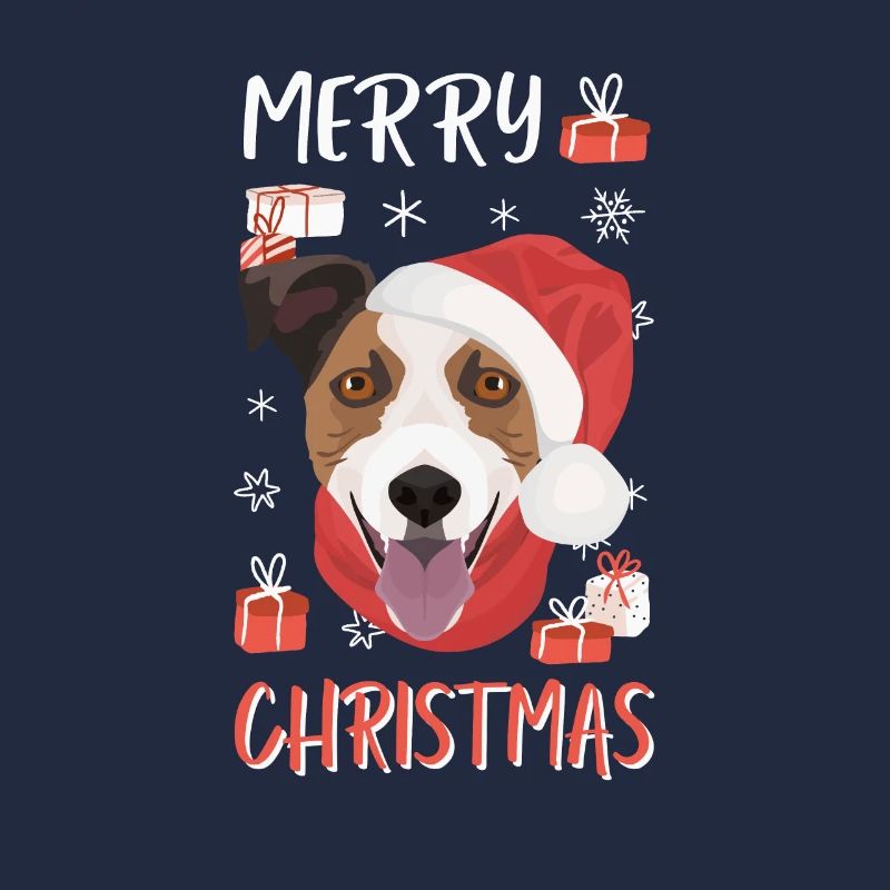 Jack Russell Terrier Joyeux Noël
