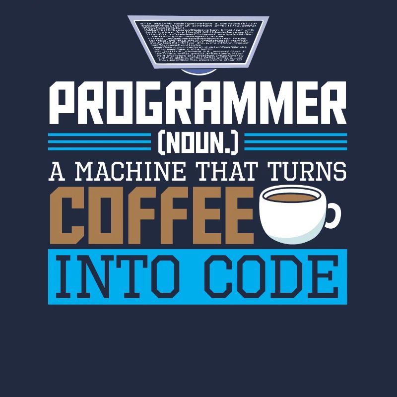 Programmeur Une machine qui transforme le café en code