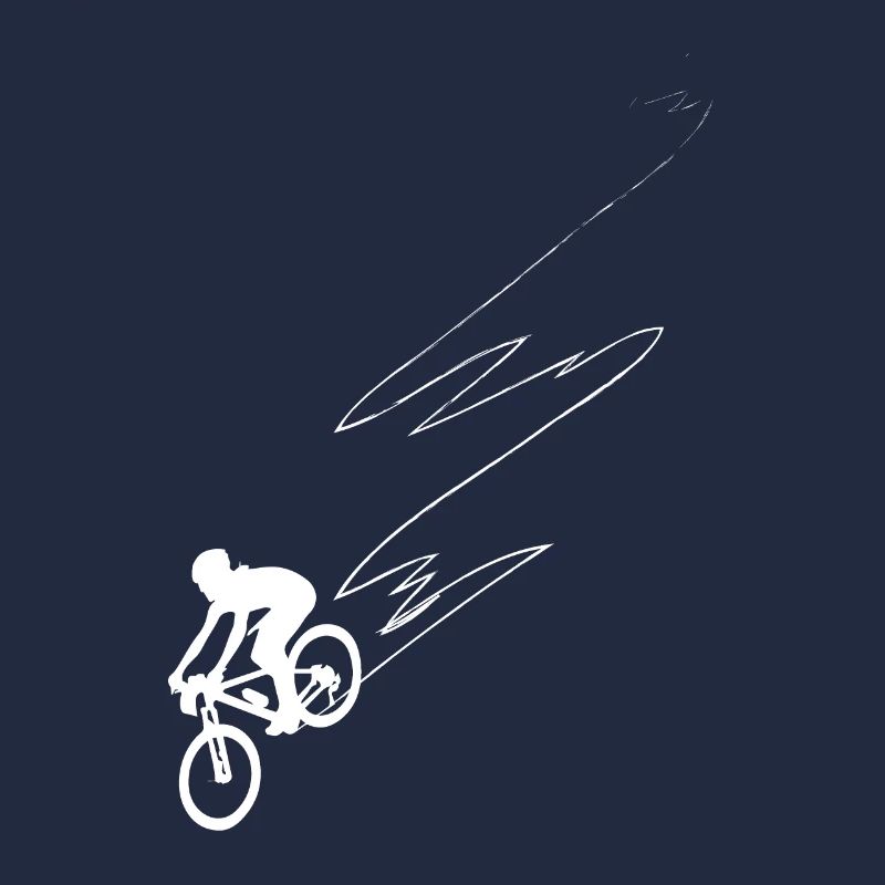 Ligne courbe - Cyclisme - (2)