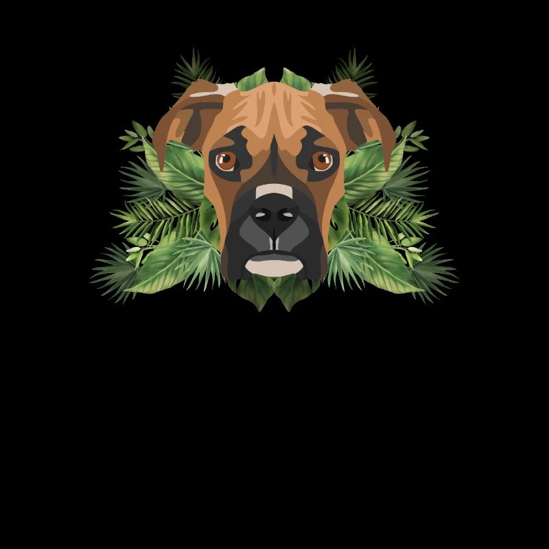 Tropical German Boxer