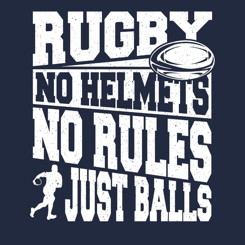 Rugby Pas de casques Pas de règles Juste des ballons