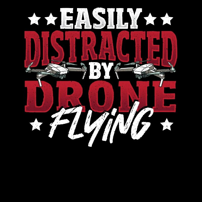 Facilement distrait par un pilote de drone volant
