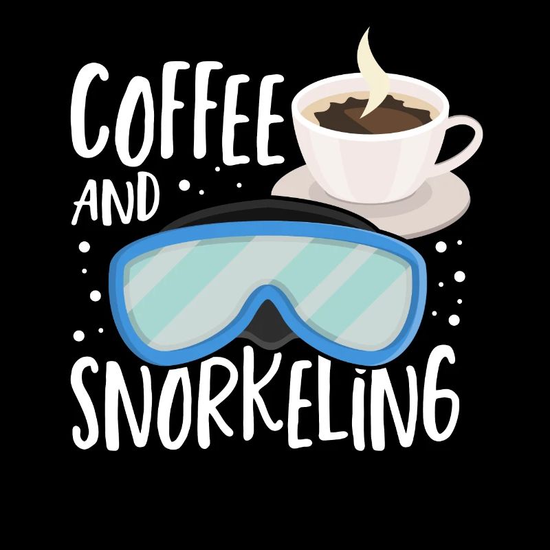 Coffee And Snorkeling Snorkel Dive Scuba Diving