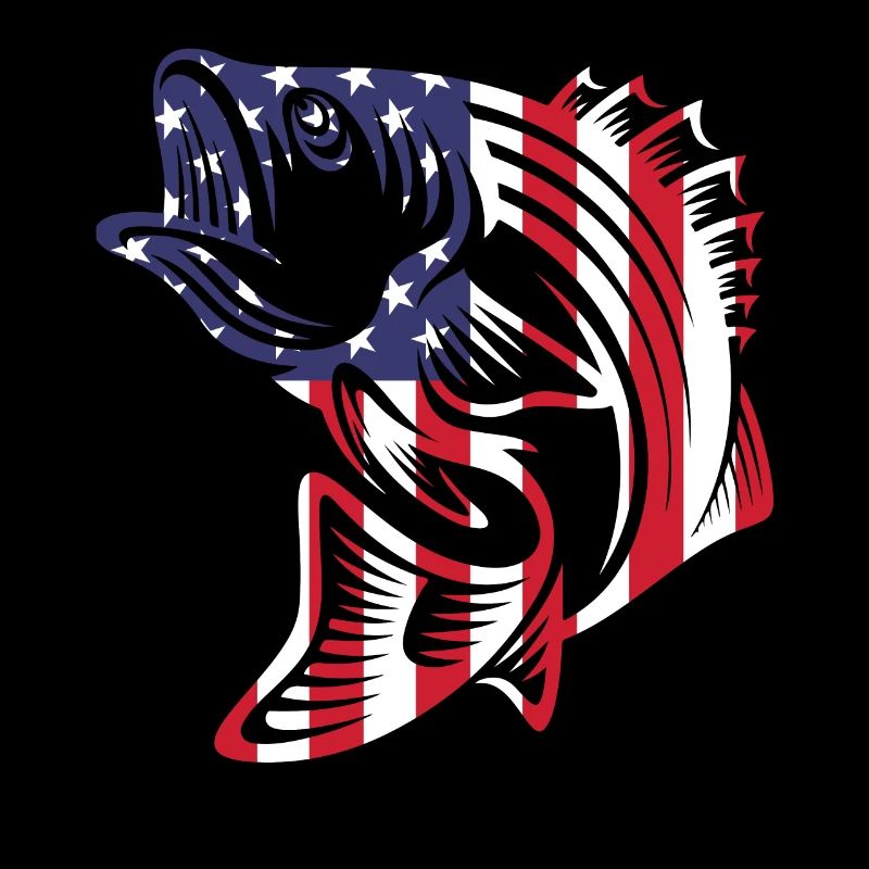 Pêche au drapeau des États-Unis 5 -