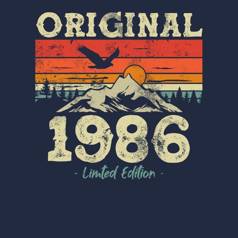 Original 1986 Geburtstags-Geschenk