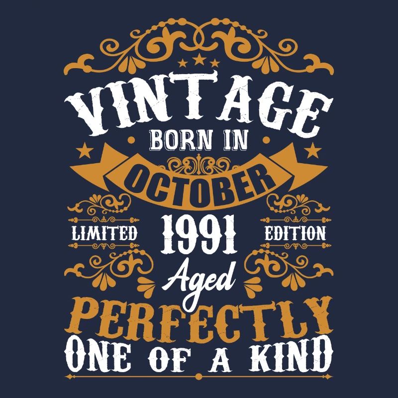 October 1991 Birthday Gift 1991 October