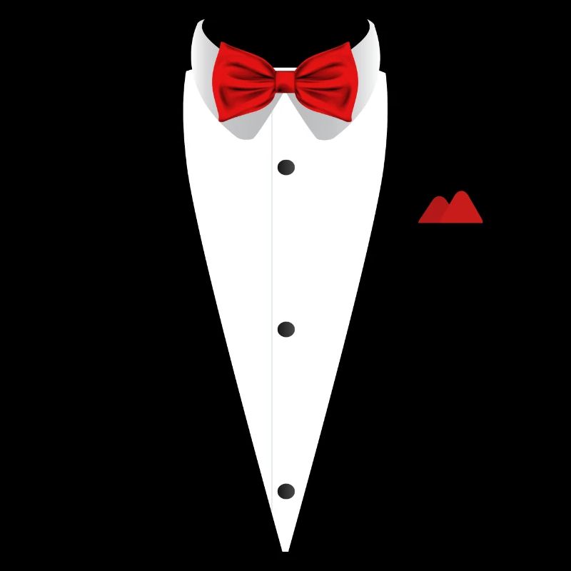 Tuxedo design with Bowtie For Weddings And